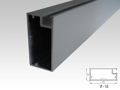 Fronty meblowe, ramka aluminiowa Z-12, wypełnienie