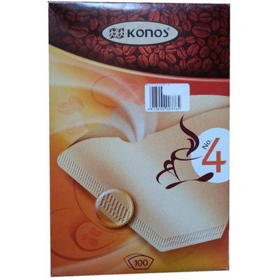 FILTR DO KAWIARKI EXPRESU KAWY ROZMIAR 4 100 SZTUK