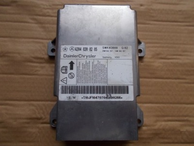 Mercedes w204 glk датчик модуль подушка безопасности 20482008285 фото №1