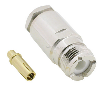 Gniazdo UHF ( UC1 CB ) skręcane na kabel RG58 (1711)
