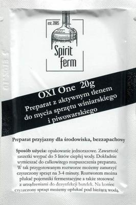 OXI ONE 20g do dezynfekcji PIWO WINO