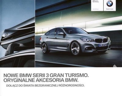 BMW 3 GRAN TURISMO PROSPEKT 2013 ACCESSOIRES - milautoparts-fr.ukrlive.com