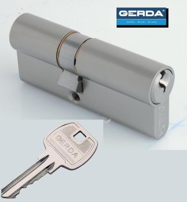 Wkładka GERDA WKE1 50mm 31/36,30/35 Nikiel zamek