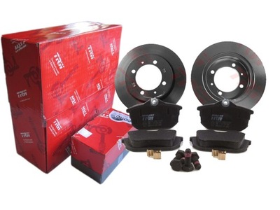 DISQUES + SABOTS DE FREIN TRW ARRIÈRE VOLVO S40 V40 260MM - milautoparts-fr.ukrlive.com