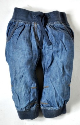 NEXT Spodnie Jeansowe 98cm 2-3l Alladynki Joggersy