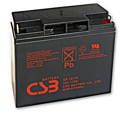 Akumulator CSB GP12170B1 VdS 17Ah 12V x4 np. RBC11, RBC7