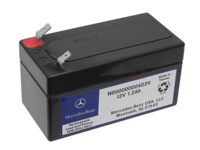 AKUMULATOR DODATKOWY PODTRZYMUJĄCY 1.2AH MERCEDES - milautoparts-fr.ukrlive.com