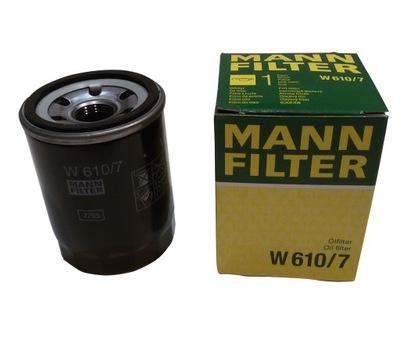 FILTRE HUILES MANN W610/7 HYUNDAI MITSUBISHI OPEL - milautoparts-fr.ukrlive.com