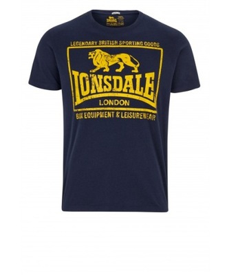T-Shirt LONSDALE LONDON HOUNSLOW granatowy XL