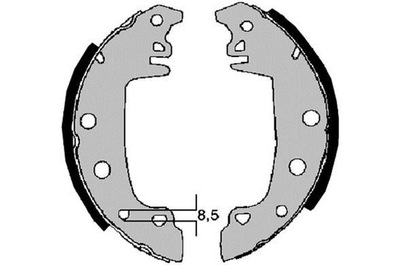 RAICAM RA22850 COMPLET SABOTS DE FREIN - milautoparts-fr.ukrlive.com