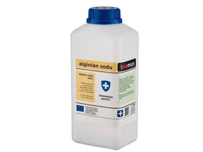 ALGINIAN SODU czysty ALGINAT 1kg BIOMUS