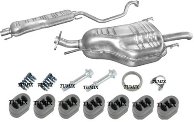 POT D'ÉCHAPEMENT CENTRAL FINAL OPEL ZAFIRA A 1.6 1.8 2.0 - milautoparts-fr.ukrlive.com