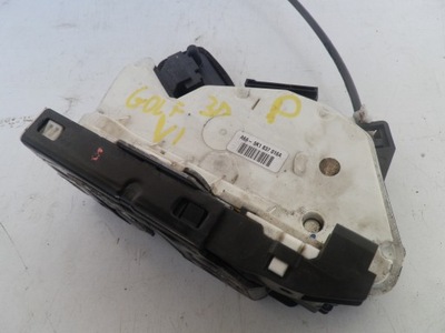 Vw golf vi замок дверь правый перед 3d фото №1