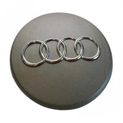 4 dekle dekielki kołpaczki AUDI 68 mm SZARE