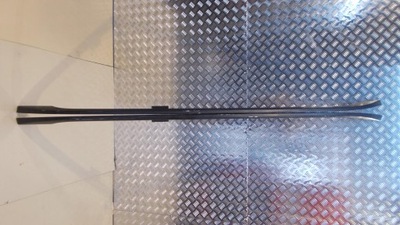 Bmw 5 e61 рейлінги дахові чорні комплект фото №1