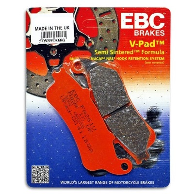 SABOTS DE FREIN DE FREIN EBC FA261V - milautoparts-fr.ukrlive.com