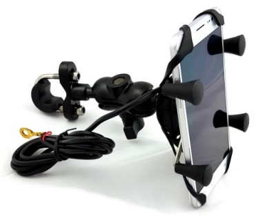 MOTOCYKLOWY UCHWYT RAM NA TELEFON LUSTERKO ON/OFF