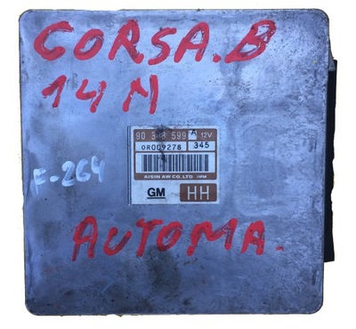 Ecu opel corsa 1.4 90388599 фото №1
