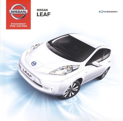 Nissan Leaf prospekt 2015 Austria фото
