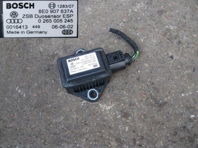 MODULE SENSOR ESP DUOSENSOR 8E0907637A VW SEAT SKODA AUDI - milautoparts-fr.ukrlive.com