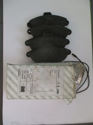 FIAT SCUDO ULYSSE SABOTS DE FREIN DE FREIN AVANT 77362238 - milautoparts-fr.ukrlive.com