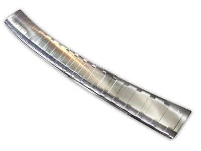 Накладка защита бампера renault clio iv grandtour фото №1