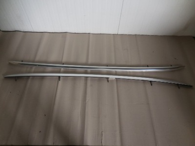 Audi q7 4m рейлінги дахові хром фото №1