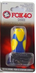 Gwizdek Fox 40 Sharx 120 dB żółto niebieski
