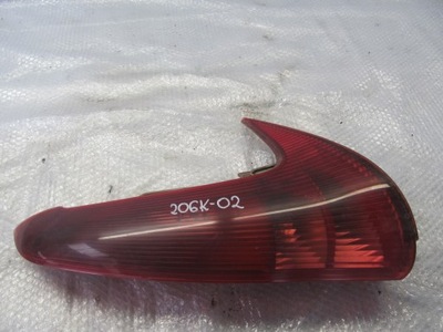 LAMP RIGHT REAR PEUGEOT 206 - milautoparts-fr.ukrlive.com