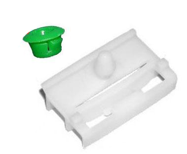 Втулка + клипса накладки порог bmw 3 e36 e46 e90 91 фото №1