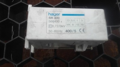Przekładnik prądowy Hager sr400