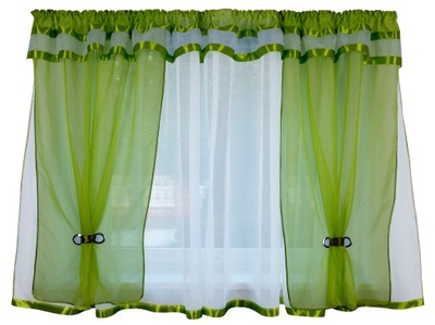 Firana Gotowa MAJORKA 390x150 WOAL Firanka