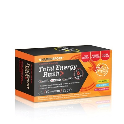 Total energy rush tabletki energetyczne NAMEDSPORT