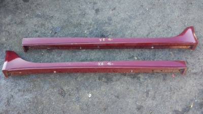 Накладки порог r-sport xe''15 запчасти jaguar jg фото №1