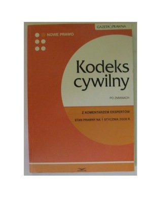 Kodeks cywilny po zmianach z 2008 roku