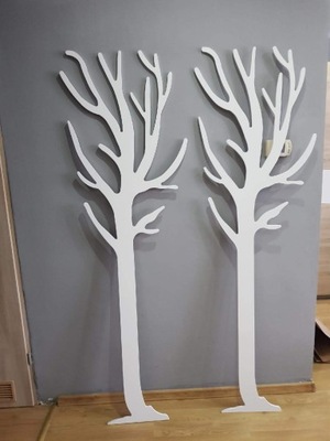 Drzewko wieszak mdf 180 cm nr4 laminowane