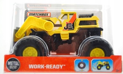 Matchbox Work-Ready Spychacz Buldożer BGY72 Mattel