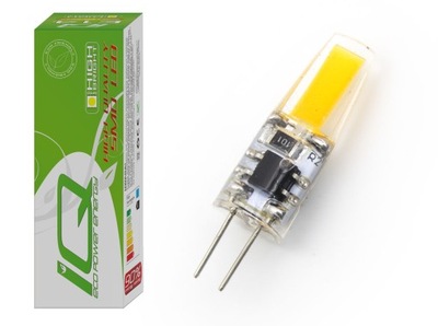 ŻARÓWKA G4 COB LED 12V 3W 300LM CIEPŁA
