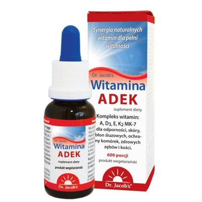 Dr.Jacobs Witamina ADEK zęby kości odporność