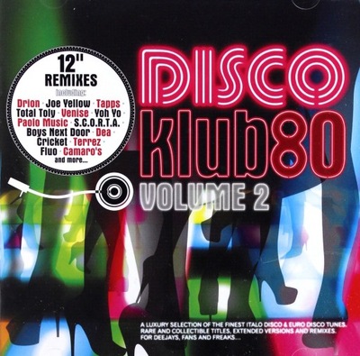 Disco Klub 80 Vol.2 Składanka / Różni Wykonawcy CD