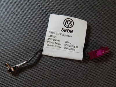 VW GOLF VII FIL USB 5G0035550A - milautoparts-fr.ukrlive.com