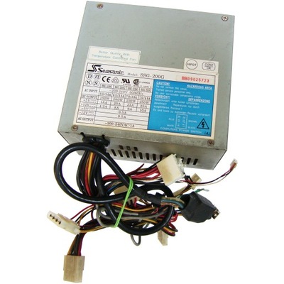 200W AT SEASONIC SSG-200G także 110V 173% OK 3wV