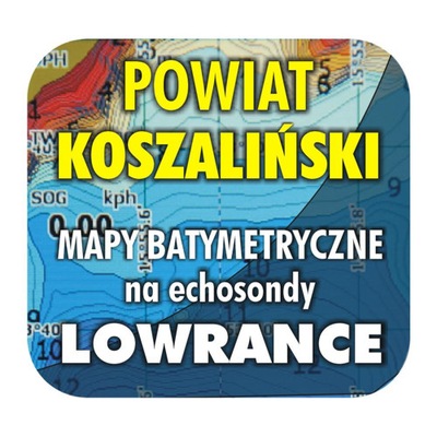 Powiat koszaliński - mapy na echosondy Lowrance BG