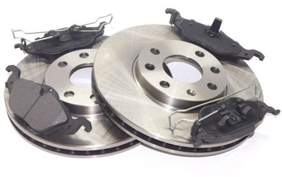 DISCS + PADS FRONT OPEL ASTRA G II 4 SCREW - milautoparts-fr.ukrlive.com