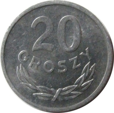 20 GROSZY 1963 - POLSKA - STAN (1-) - K654