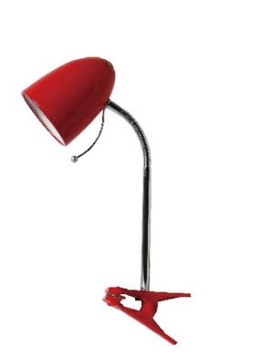 LAMPKA BIURKOWA Z KLIPSEM LAMPKA Z MOCOWANIEM E27