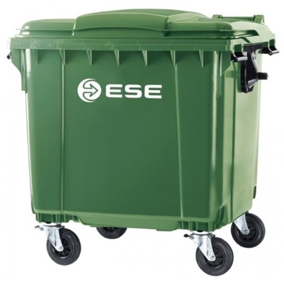 KONTENER POJEMNIK NA ODPADY ŚMIECI 1100L ESE ZIEL