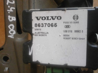 Volvo v70 96-00 иммобилайзер 8637065 фото №1