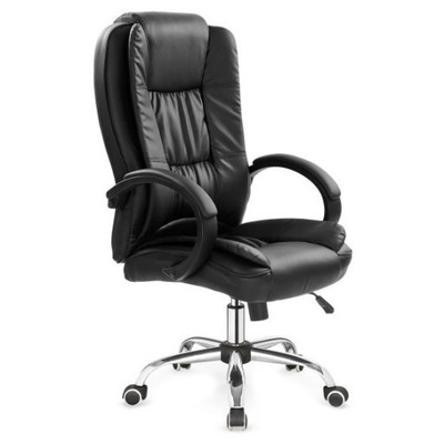 Fotel pracowniczy RELAX krzesło biurowe czarny