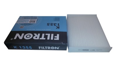 Фільтр салонний k1355 nissan pulsar qashqai ii фото №1